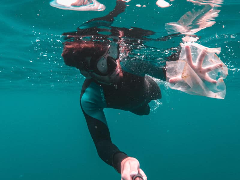 ocean plastic bag